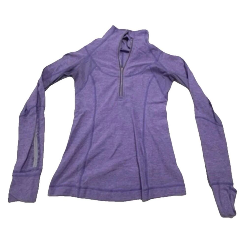 Lululemon Women’s Run Dash Pullover Purple Athletic Sweater Size 6
